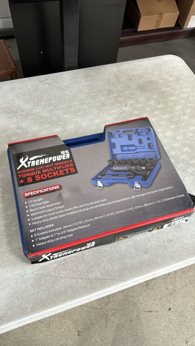 SET DE DADOS 8 PIEZAS PARA CAMBIAR CAUCHOS, MARCA XtremepowerUS