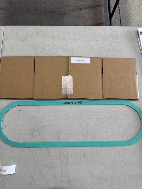 FRAME END INSPECTION PLATE GASKET